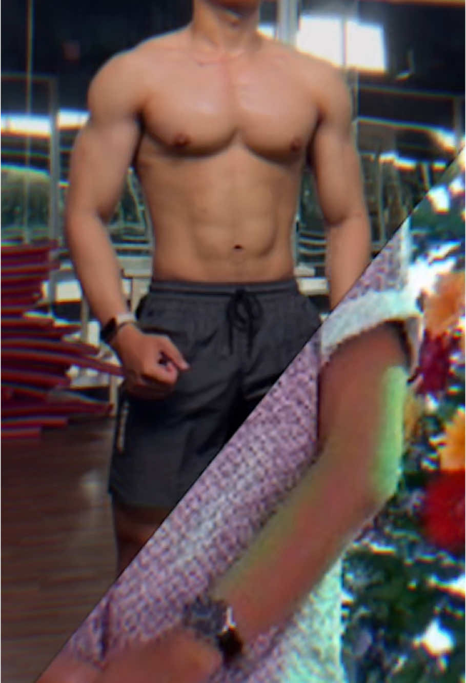 sebelum vs sesudah gym 2018 vs 2025🙈 #gymtransformation #gymmotivation #CapCut 