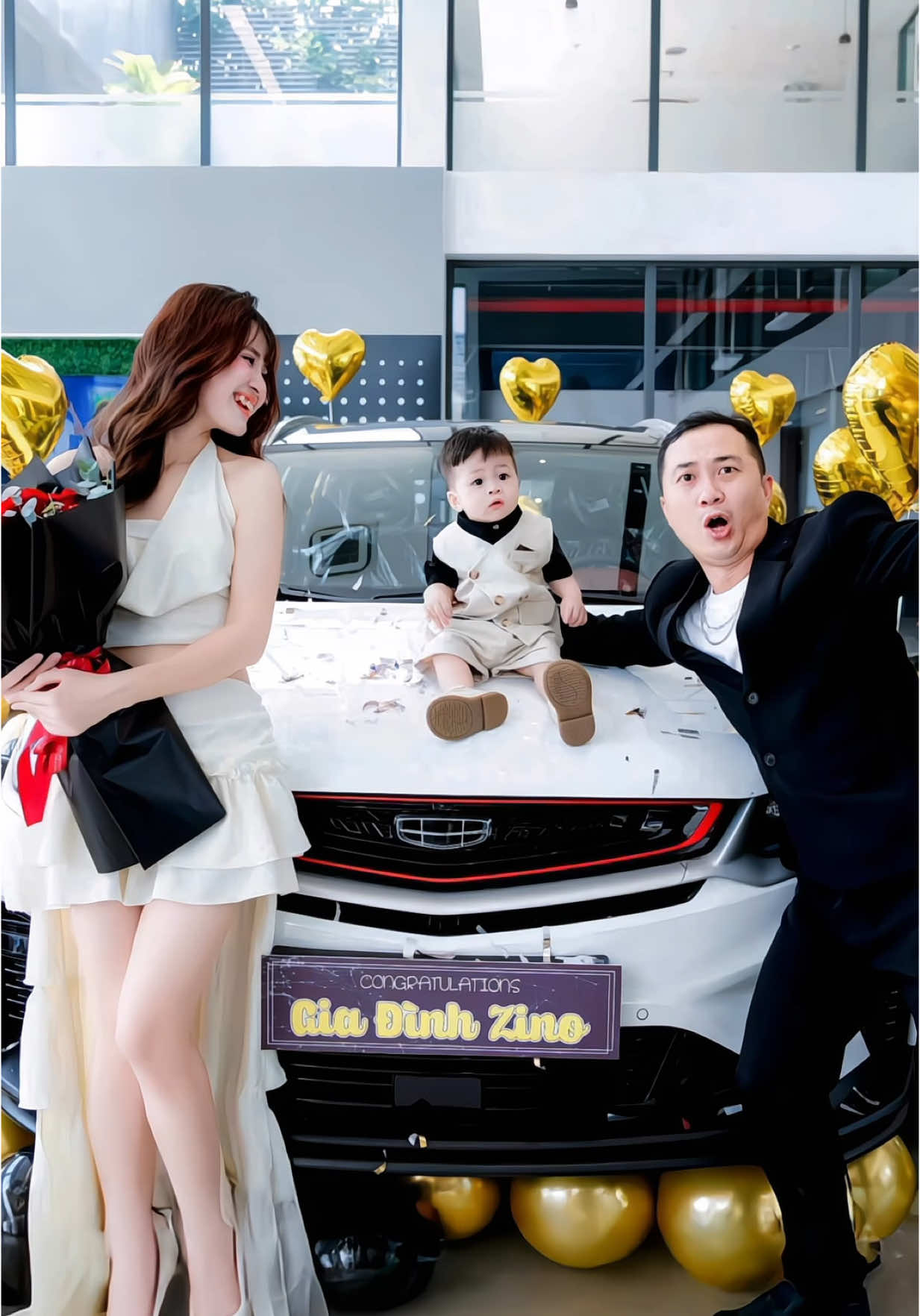 Quà Sinh Nhật Sớm Tặng Zino Xế Hộp Geely Siêu Xịn Nho ❤️ Yêu Con 👶 #Geelyvietnam #Geely #Coolray 