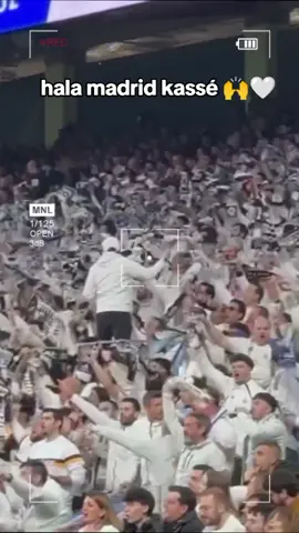 Madrid Hala Madrid Kassé 🪄😍🎉 Ana fans Real Madrid yi 🙈🤍✍️ perso Madrid Kassé 🫀🫶❤️#realmadrid #halamadrid 