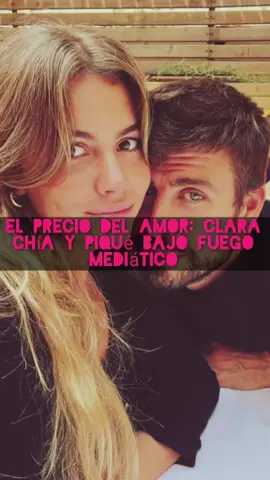 El precio del amor…💔 Clara Chía y Gerard Piqué vivieron su romance bajo el peso de los reflectores, los memes y los escándalos. Lo que comenzó como una historia de amor, hoy podría estar al borde del final. ¿La presión mediática los destruyó? 🤳🏻📺💥🎤 ¿Fue demasiado para una relación nacida entre polémicas? Dale play al video y conoce la historia detrás del silencio. #ElPrecioDelAmor #ClaraChía #GerardPiqué #Ruptura #Farándula #ChismesDeFamosos #ChicoFarandula #Shakira #AmorYEscándalo  🔥💔🎥👀