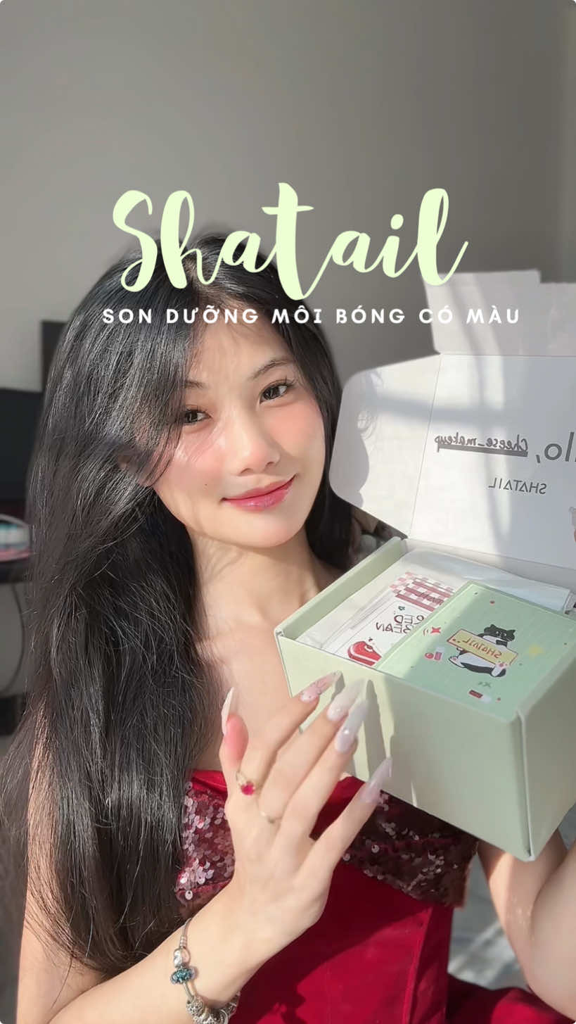 Son dưỡng có màu của @shatail_vn xinh xỉu lun ớ 🍬 #shatail #shatailvn #lipcomfortoil #lipstick #makeup #lipsticktutorial #makeuptutorial #beauty #goclamdep #reviewlamdep 