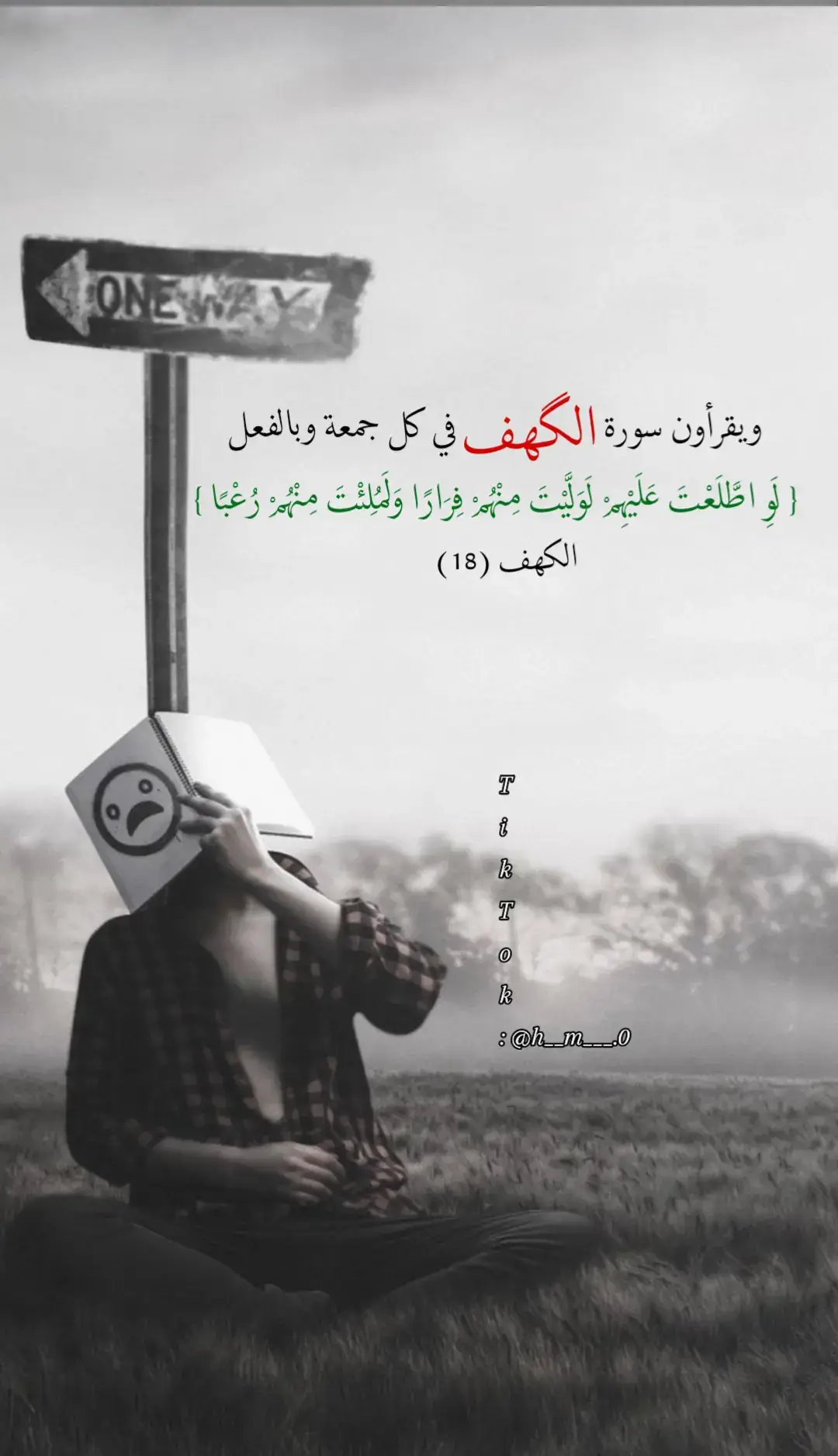 لَوِ اطَّلَعْتَ عَلَيْهِمْ لَوَلَّيْتَ مِنْهُمْ فِرَارًا وَلَمُلِئْتَ مِنْهُمْ رُعْبًا #الكهف (18) 