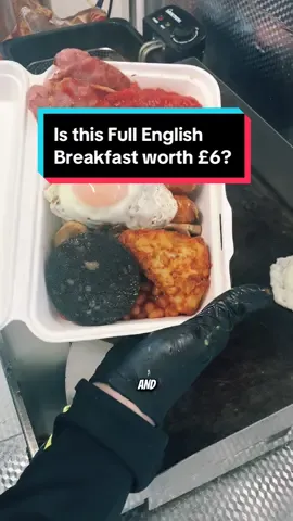 Is this full English breakfast worth £6? #fullenglishbreakfast #englishbreakfast #breakfast 