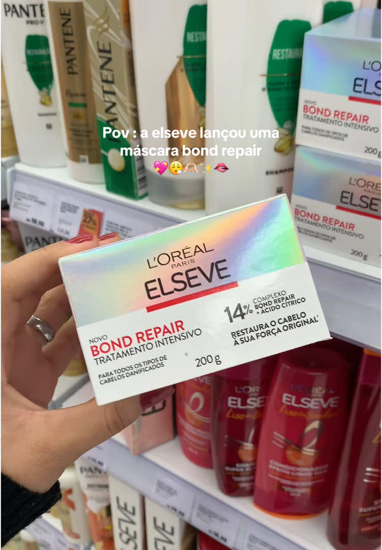 Você , encontra nas farmácias@Drogasil #fyp #dicasdebeleza #dicas #elseve #bondrepair #mascaracapilar #lorealparis @lorealparis_brasil @L’Oréal Paris 