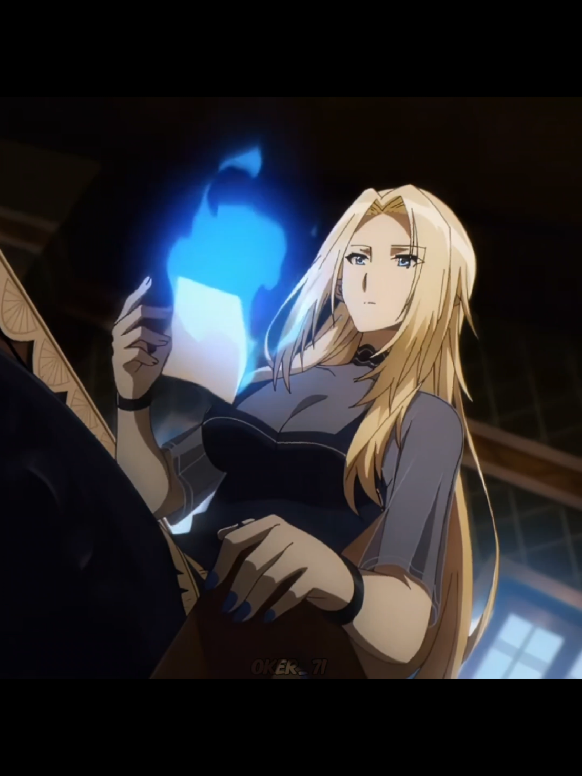 ألفا الافخم بدون منازع 💛🔥 #سماحة_الظل #ألفا #حديقة_الظل #انمي #العاب  #the_eminence_in_shadow 