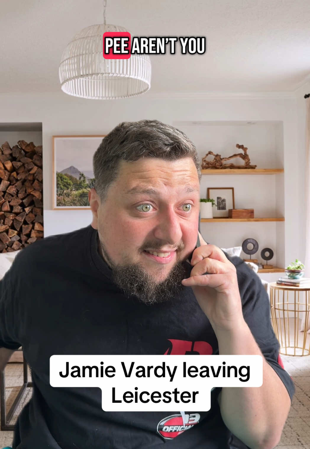 Jamie Vardy leaving Leicester #fyp #jamievardy #leicester #leicestercity #PremierLeague #footballmemes #footballnews #footballfans #sketchcomedy #ukcomedy #relatable 