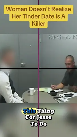 Woman Doesn't Realize Her Tinder Date Is A Killer#cops #copsoftiktok 