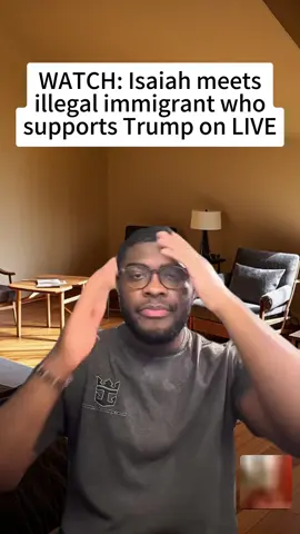 Unexpected Twist: Dreamer Backing Trump?! 🤯🙈 #fyp #tiktok #isaiahmartin #imigration #foryou #pyf #democrat #foryoupage #fypシ