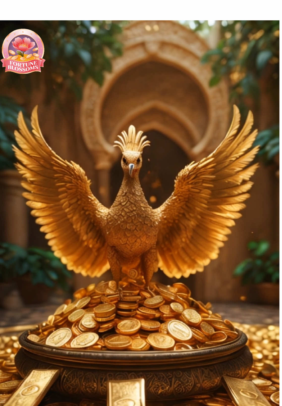 Rise like the phoenix—from every ending, abundance is reborn! ♥️✨🤲 #fortuneblossoms #fortune #goodluck #moneymanifestation #money #rich #prosperity #wealthymindset #viral #fyp #prosperityspells #viralvideo #lawofattraction #billionaire #gold #cash #manifestation #wealth #goodluck #billionaire #billionairemindset 