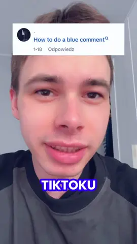 Niebieskie komentarze na TikToku. Niebieska czcionka na TikToku. Niebieski kolor komentarzy na TikToku. Tajemnice TikToka #bluecomment  #bluecommenttutorial #zakazanawiedza #viral #śmieszne #zabawa 