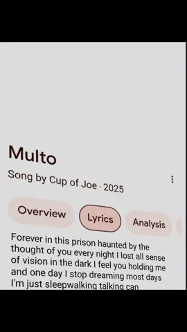 MULTO english version | LYRICS #multo #cupofjoe #minumultonaakongdamdaminko #songlyrics #lyrics #lyricsvideo #googlelyrics🎧 #abcxyz #zyxbca #fypgakni#for#you#page 