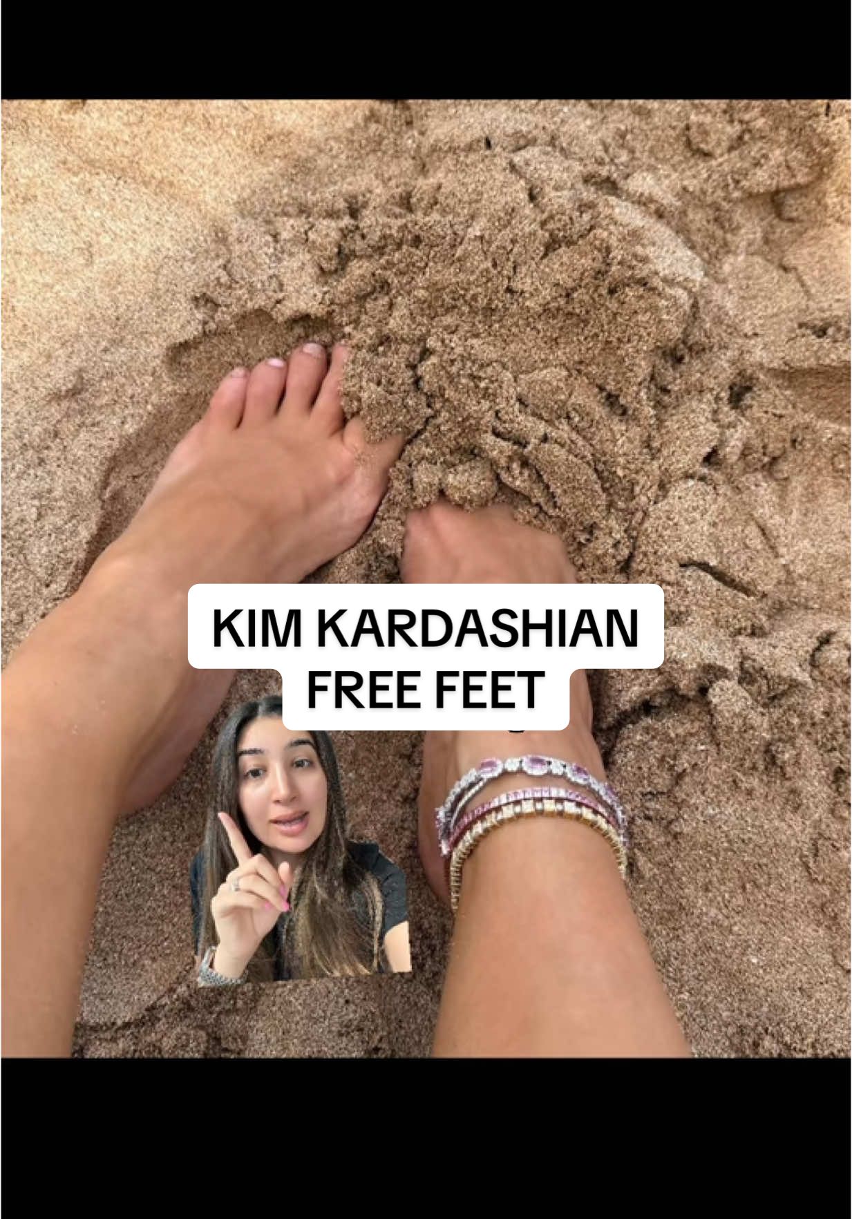 #KimKardashian Free Feet 🩷💎🦶🏼 