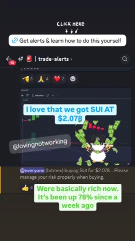 Our trades going well is an understatement 