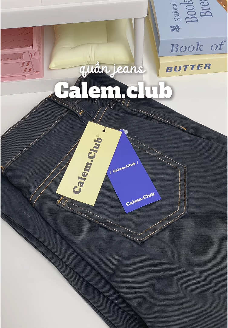 Quần jeans Calem form siu đỉnh #quanjean #quanjeanongrong #calemclub #unboxing #xuhuong #fyp 