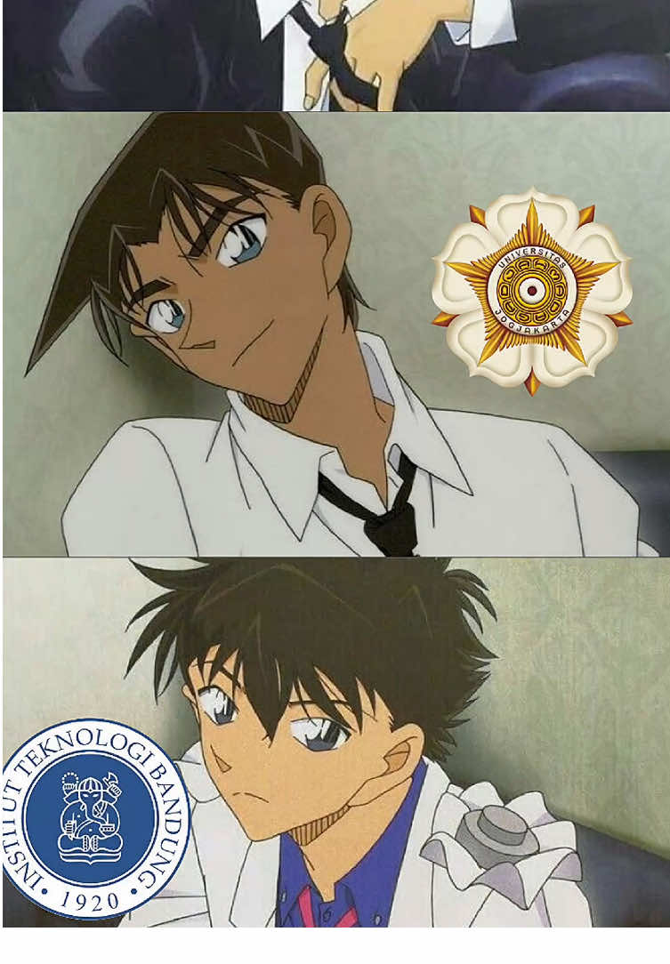 😋🤙🏻 [#kudoshinichi #hattoriheiji #kurobakaito #detectiveconan]