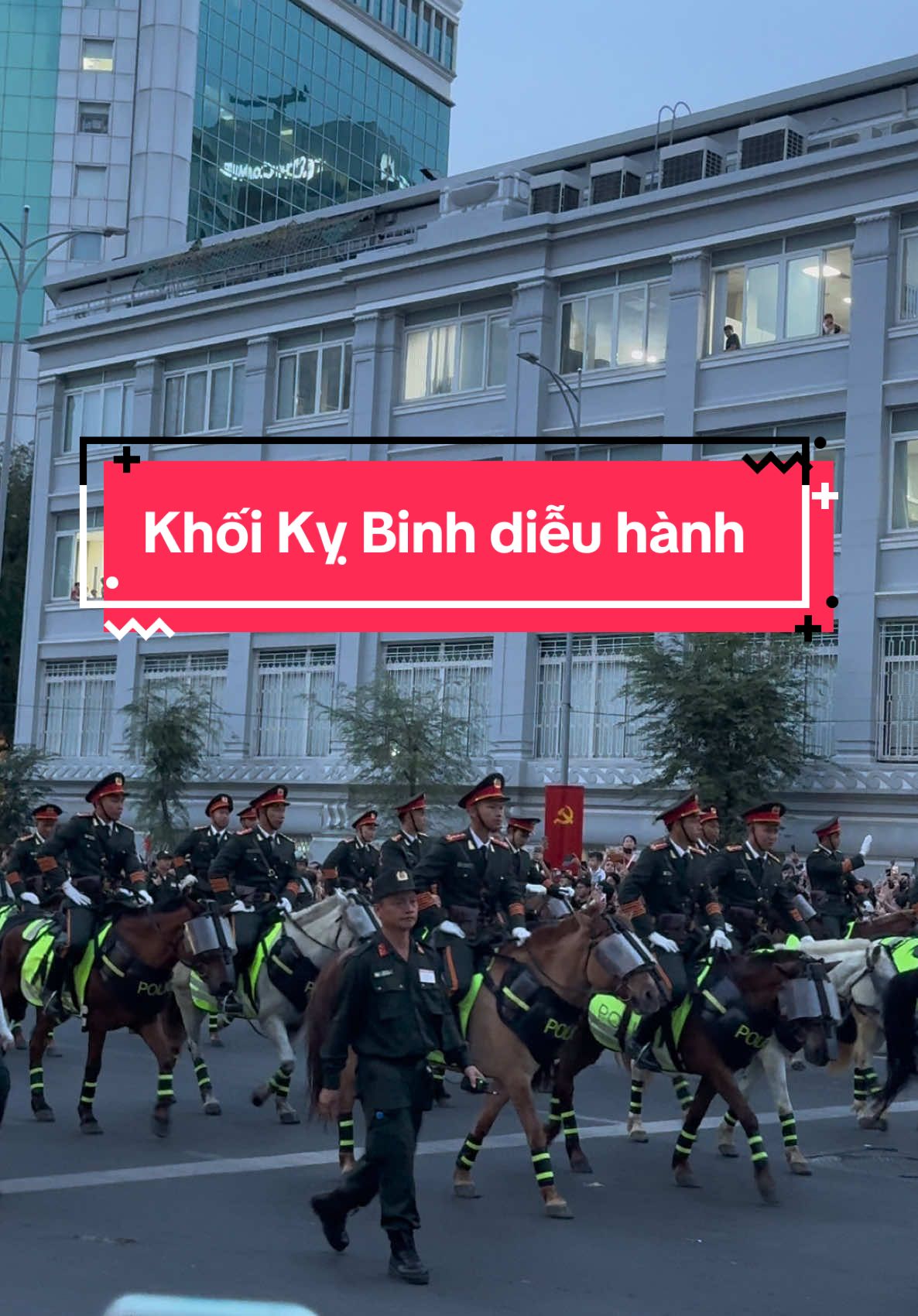 Khối Kỵ Binh ngầu nhất ngày hôm nay 25/4. #dieuhanhdieubinh #kyniem50nam #tanphatchannel #kybinhvietnam 