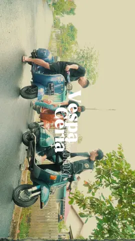 Vespa ceria #tanahbumbu #pagatan #fyp #foryoupage #fypdong #batulicin #vespa 