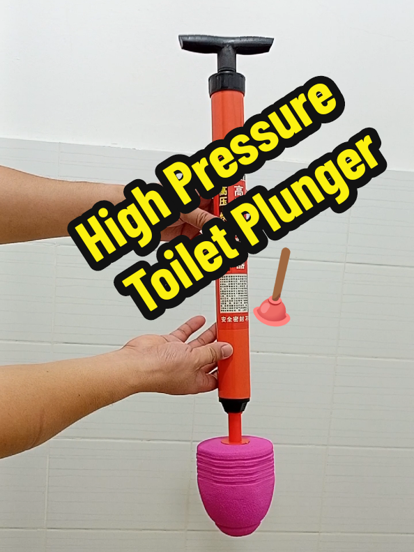 High Pressure Toilet Plunger  #toiletplunger #highpressuretoiletplunger #fyp #foryou 