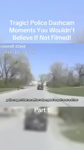 Tragic! Police Dashcam Moments You Wouldn't Believe If Not Filmed!