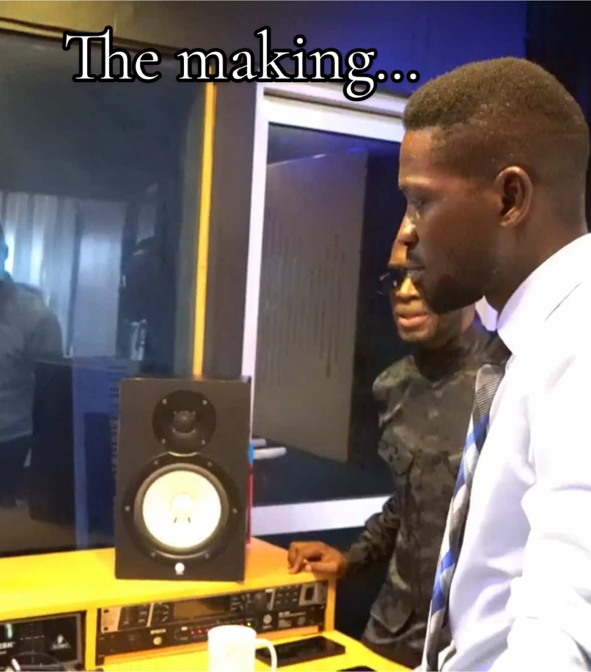The making…