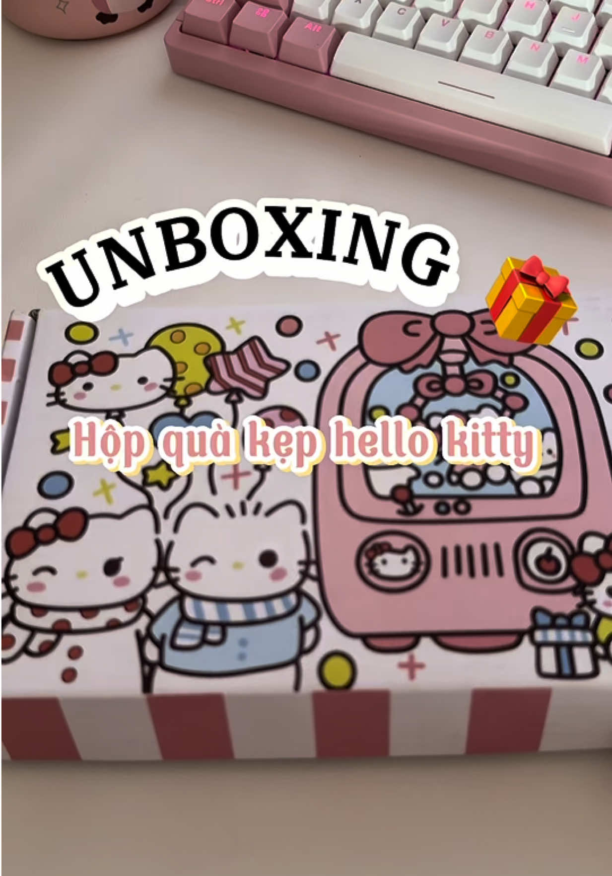 dễ thương qó đi 😚 #keptocxinh #hellokitty 