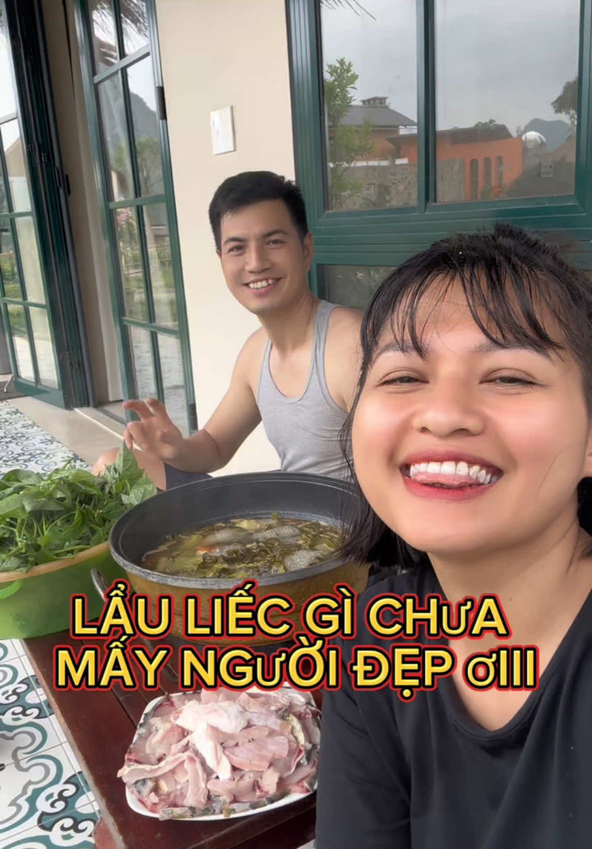 Về quê ăn lẩu mấy người đẹp ơiii #bophovelangvoithuhong  #bophovelang  #bophoveque  #lehongthu 