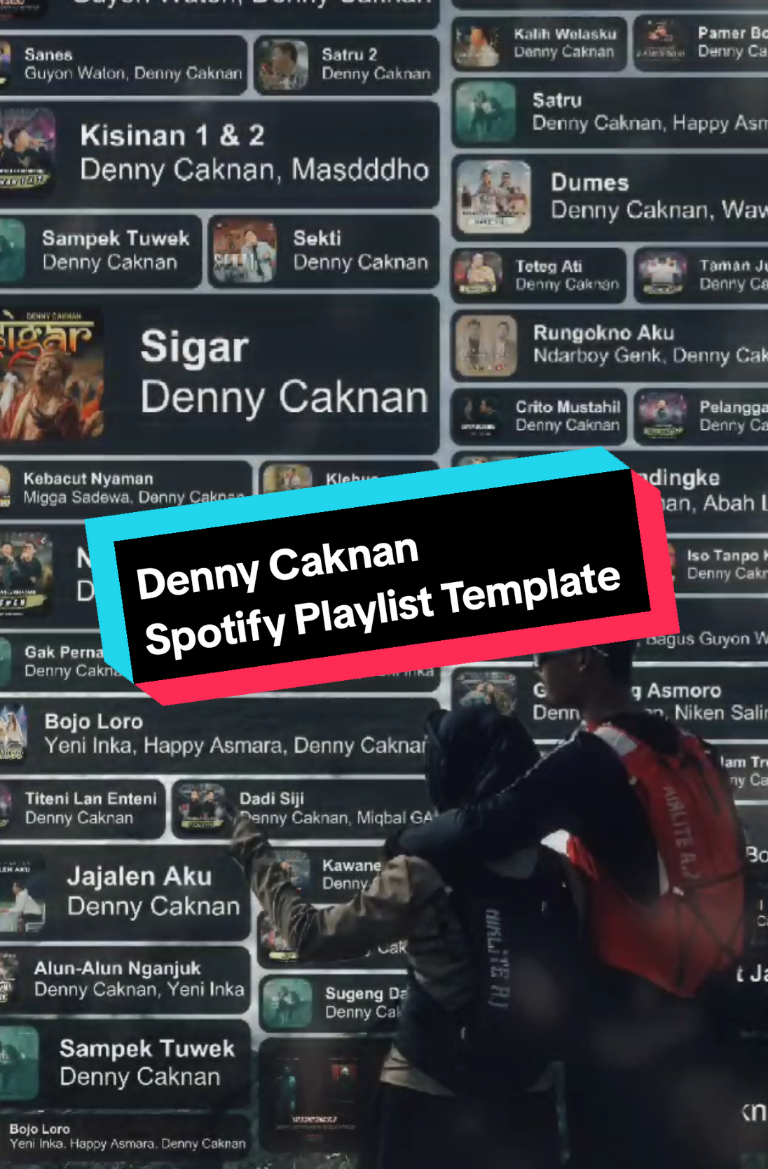 Denny Caknan Spotify Playlist Template, yang request mulu. Nihh tak turutin😭 @dnyckn @dc_production_official #sinarengan #dennycaknan #dcproduction #spotify #playlist #xyzbca #foryoupage #fyp #bismillahfyp 