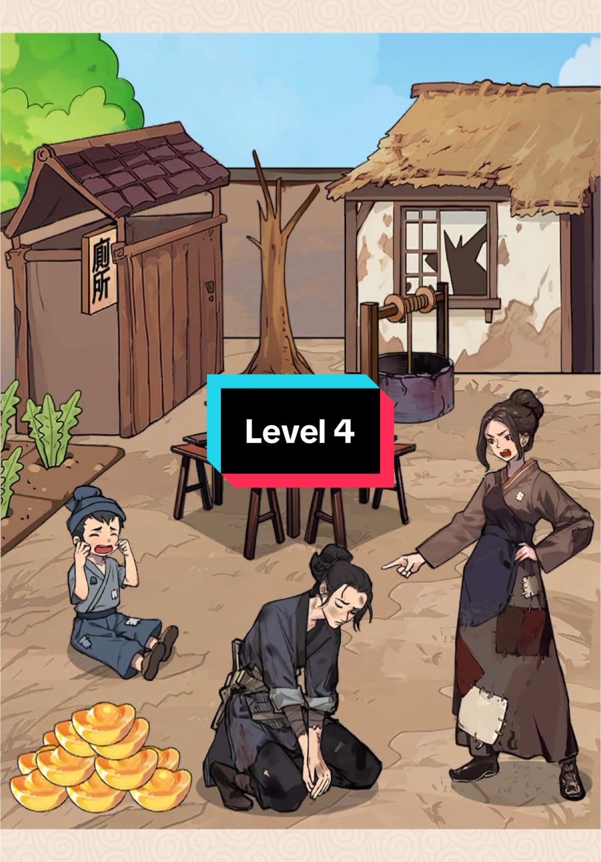 Brain Puzzle Ticky Quest level 4 : เฉลยด่านที่ 4                        #brainpuzzle #gamebrainpuzzle #เฉลยเกมbrainpuzzletrickyquest #brainpuzzletrickyquest 