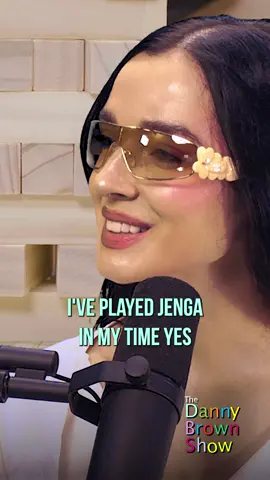 Something about Jenga doesn't sit right... 🤨 New episode of #TheDannyBrownShow with @impoppy is live! #dannybrown #poppy #jenga #callofduty #comedy #podcast
