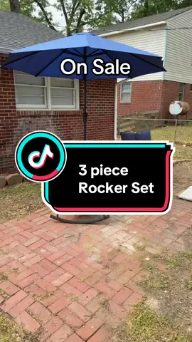 This is just the beginning, we will be adding more to make it more relaxing but I love this set to much 🥰🥰🥰 #erommy #patioset #outdoorfurniture #rockerset #rockerchair #3pieceset #weatherresistant #creatorsearchinsights 