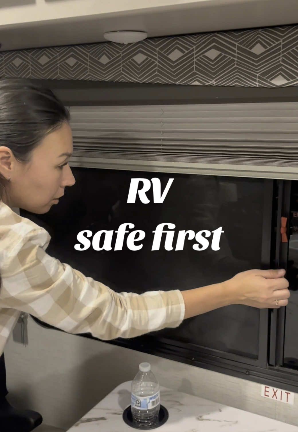 This is our first experience traveling in an RV, and our first night was unforgettable — it was really scary, with strange sounds all around. That’s why I never take safety for granted🙏#momlife #safety #safetyfirst #vacation #travel #rv #rvlife 