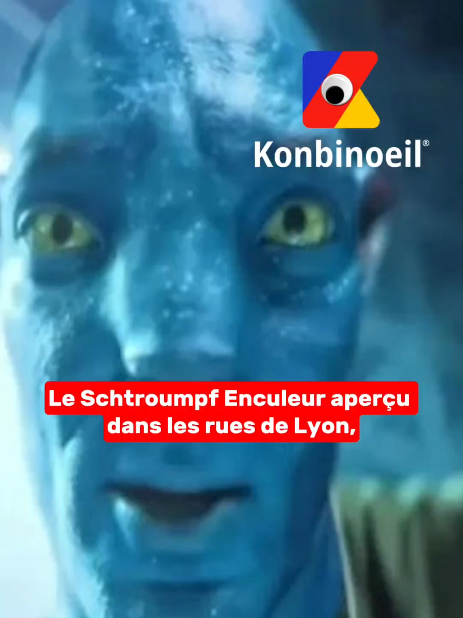 🔵🚨 Flash Info - Le Schtroumpf enculeur aperçu dans les rues de Lyon #schtroumpfs #lyon #pourtoi 