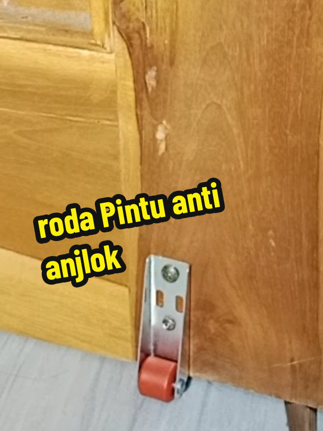 roda pintu geser bawah.  #rodapintu #rodapintugeser #rodapintuantimelorot 