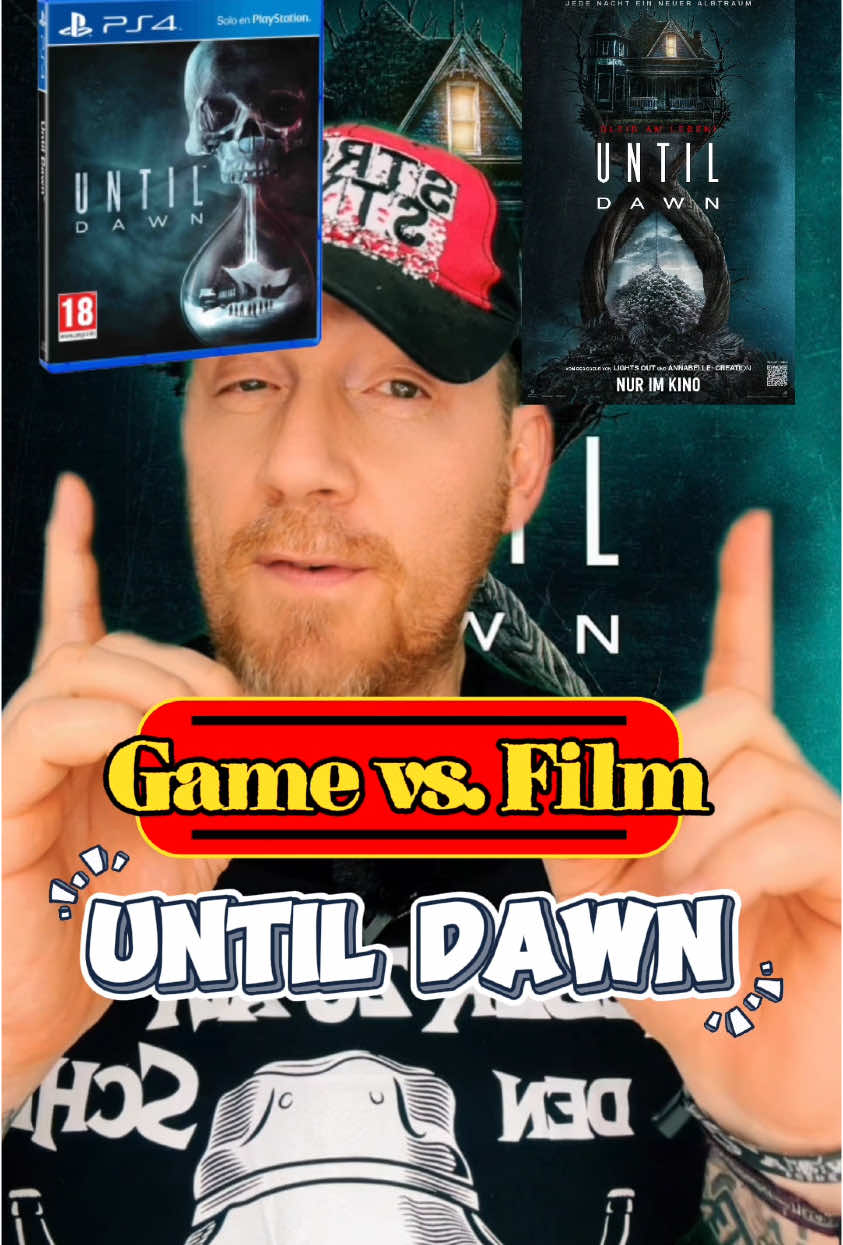 „UNTIL DAWN“ - #game vs. #film  Das Game: interaktiv, spannend, kult. Der Film: ein Marketing-Move mit Titelklau. Until Dawn? Eher Until Don’t. #UntilDawn #FilmReview #GameVsFilm #HorrorMovie #GamingKlassiker #MarketingMove #FilmFail #TikTokReview #MovieCheck #PlaystationKult  #FilmTikTok