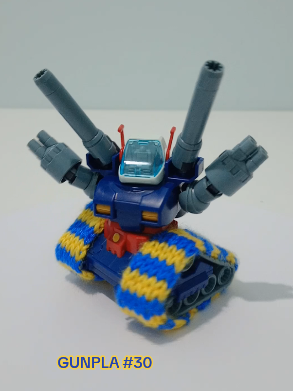 gunpla #30 - SD RX-75 GUNTANK #gundam #gunpla #modelkit #guntank 