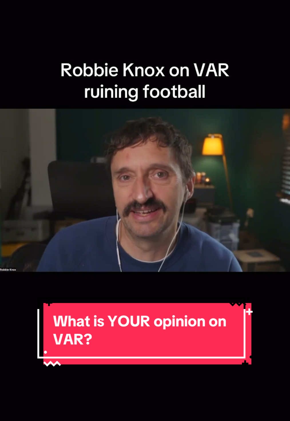 Robbie Knox on VAR ruining football The full episode is available on YouTube, Apple Podcasts & Spotify (link in bio) #robbieknox #socceram #PremierLeague #var #football #podcasts 