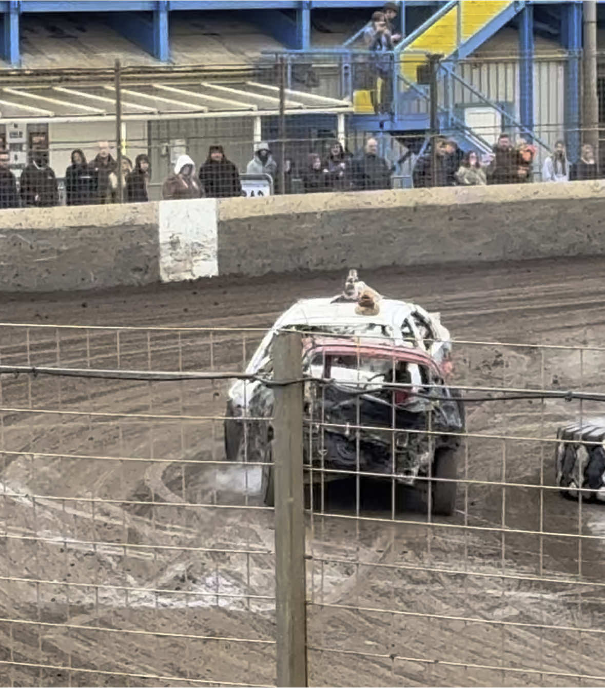 2 litre DD at Lynn #bangerracing #fyp #destructionderby 
