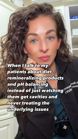 We can either be proactive or reactive 👀 When we’re proactive we can stop problems before they start or before they get worse. Sure, when cavities are they we can and will treat them…BUT if we don’t get to the root cause of what is causing the cavities then we’re gonna be stuck in this cycle. I have conversations with my patients about their habits, diet, etc on a daily basis so we can hopefully get to the bottom of the issue and get it under control. • • #cavities #holistichealth #holisticdentistry #dentist #preventativehealth #proactive