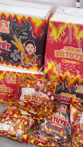 Combo 20 chân gà rút xương ăn cùng bà tuyết chân gà tê cay , sả tắc thơm ngon tê tê chua cay hấp dẫn#ancungbatuyet