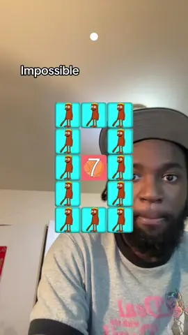 Impossible #tiktokfilter #tiktokgames #filter #game #filterchallenge #number #iq 