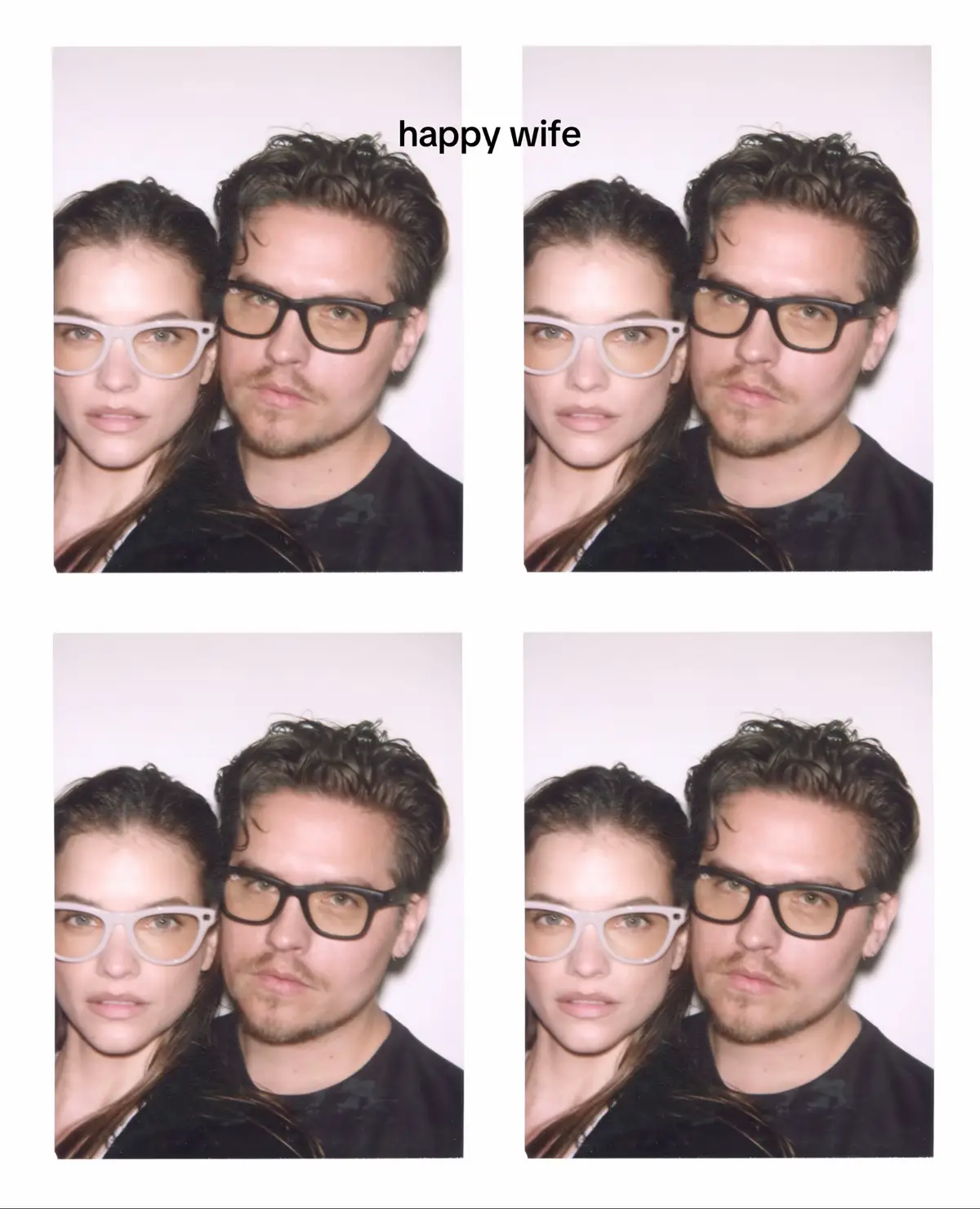 that’s all.  #RayBanMeta #barbarapalvin #dylansprouse 