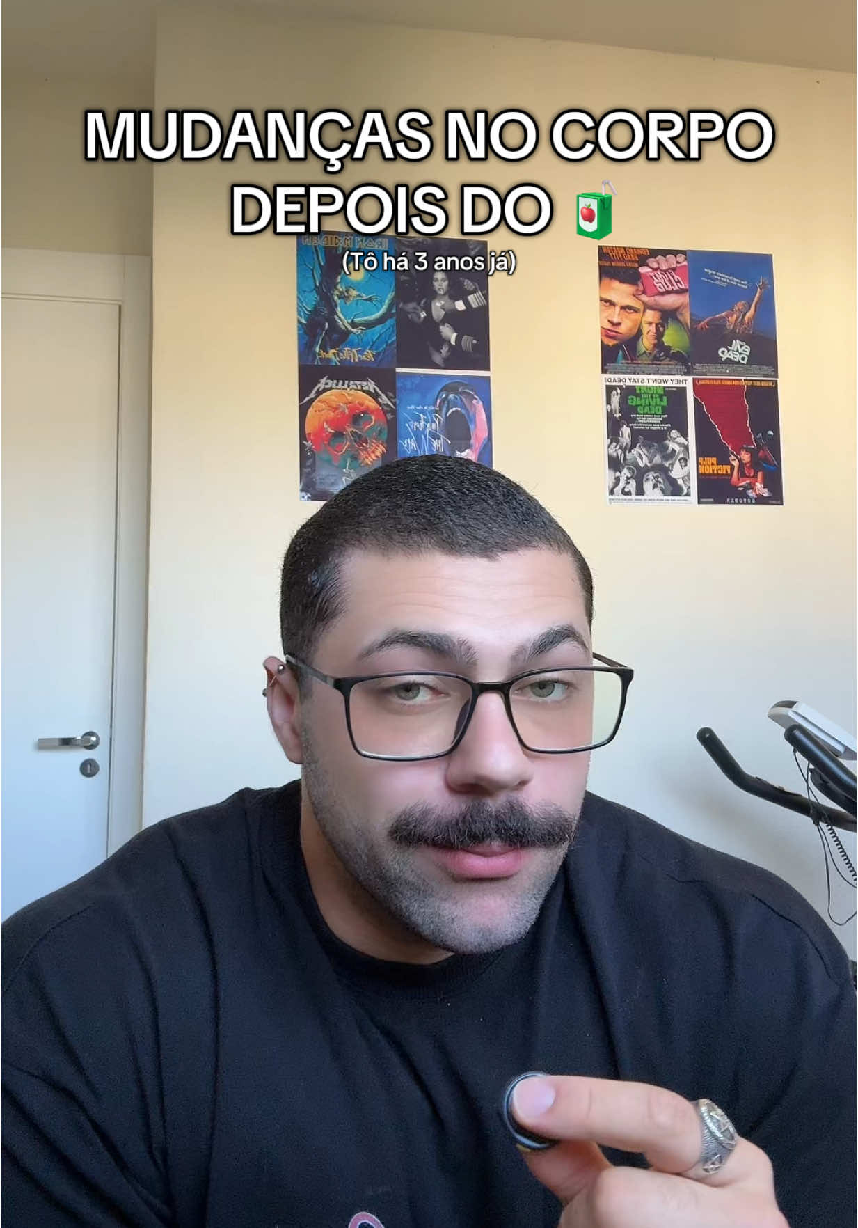 As mudanças mais gerais que senti foram essas, nunca tive colaterais muito pesados, pq sempre fui muito consciente com o uso do #suco #academia #treino #hipertrofia #gym 