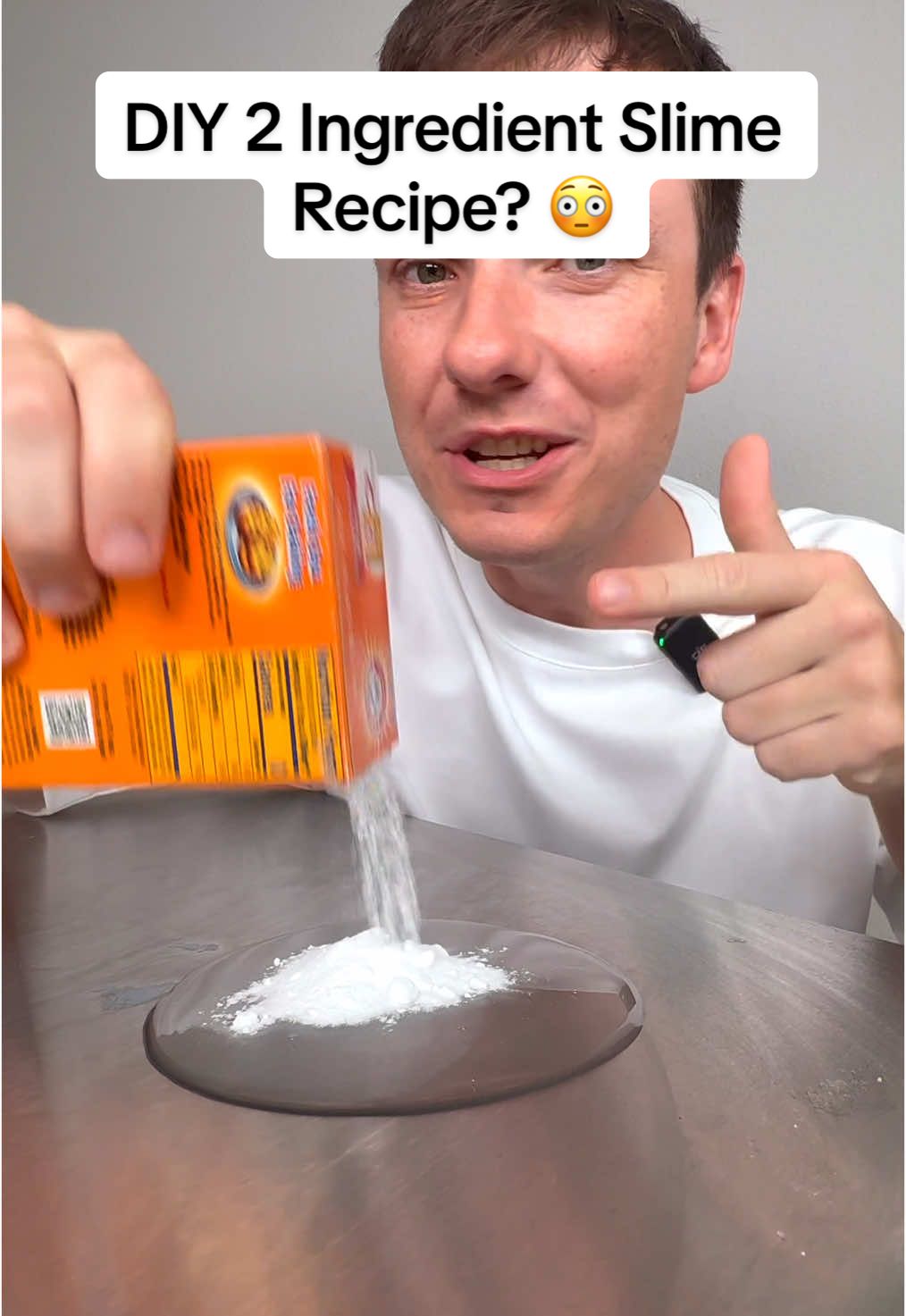 What 2 ingredient slime recipe should I try next? 👀 Will Baking Soda + Glue turn into SLIME? 😳 