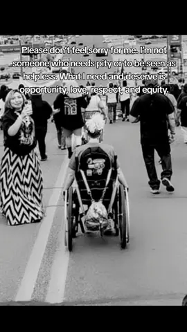 #nopity #strong #confident #capable #independent #charisma #wheelchairbadass 