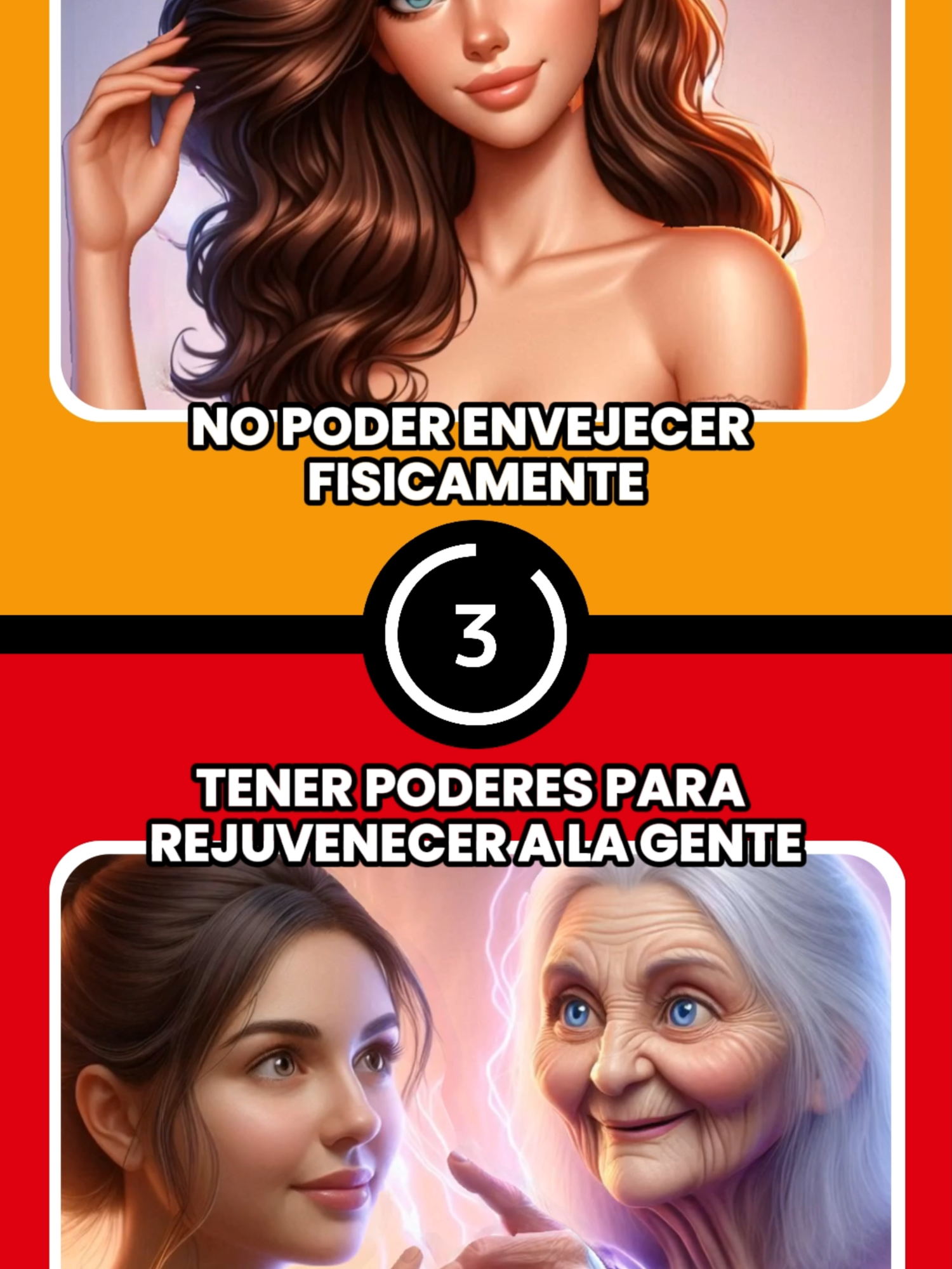 QUE PREFIERES no poder envejecer fisicamente o tener el poder para rejuvenecer a la gente #preguntasyrespuestas #preguntas #quéprefieres #trivia #quiz #QuePrefieres #queprefieres #Triviador #quiztrivia