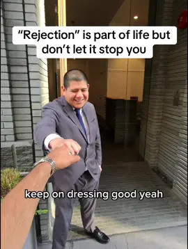 “Rejection” is part of life but don’t let it stop you ‼️ #pov #confidence #social #socialskills #fyp #positivevibes #nyc 
