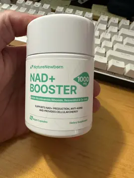 Revitalize Your Energy & Youth – Naturally! Introducing Nature Newborn NAD+ Booster, your premium solution for cellular rejuvenation and healthy aging. Formulated with cutting-edge ingredients that support your body’s natural production of NAD+ (Nicotinamide Adenine Dinucleotide), this powerful supplement helps enhance energy levels, improve mental clarity, and promote cellular repair from the inside out. Why Choose Nature Newborn? 	•	Boosts natural NAD+ production 	•	Supports healthy aging & longevity 	•	Enhances energy, focus, and metabolism 	•	Vegan, non-GMO, and made in the USA 	•	No artificial fillers or preservatives Feel vibrant, focused, and recharged—every day. Nature Newborn NAD+ Booster is more than a supplement—it’s your daily dose of vitality.