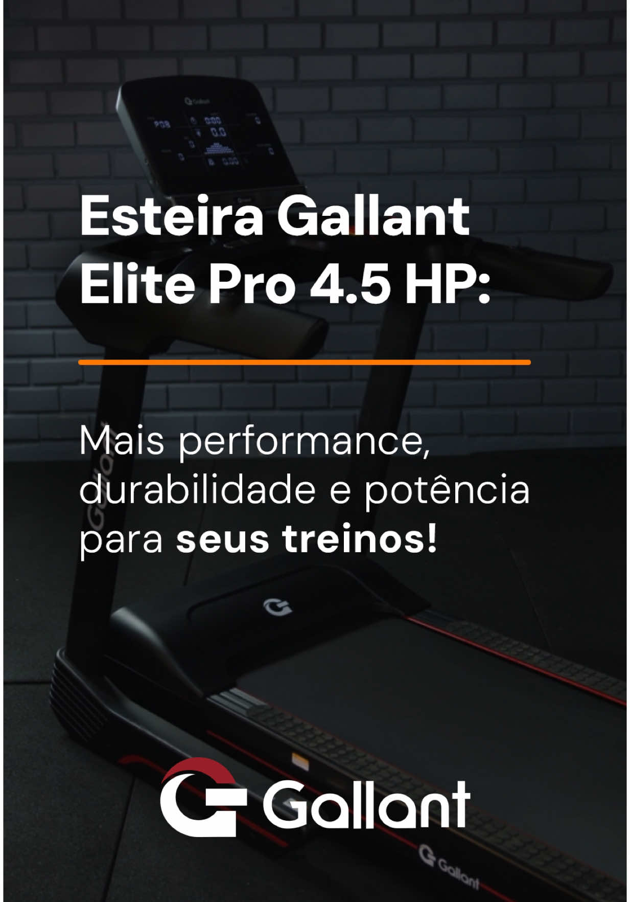 Alta performance no conforto da sua casa! Conheça a Esteira Ergométrica Elétrica Gallant Elite Pro 4.5HP. 🏃‍♂️✨ Com motor de 4.5HP e velocidade de até 20km/h, ela oferece resistência e potência para treinos intensos, suportando até 160kg com sistema de amortecimento que protege suas articulações. E para quem gosta de desafio, são 15 níveis de inclinação eletrônica que elevam o nível do seu treino! 🔝💥 🔗 Veja mais detalhes no link da bio. #GallantElite #MusculaçãoEmCasa #EstaçãoDeTreino #FitnessComQualidade
