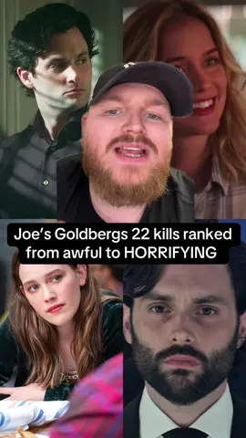 Joe Goldberg has 22 bodies. Let’s rank them  #younetflix #joegoldberg #youseason5 #tvshowranking #ranking  #you  @Netflix @Penn Badgley @Podcrushed 
