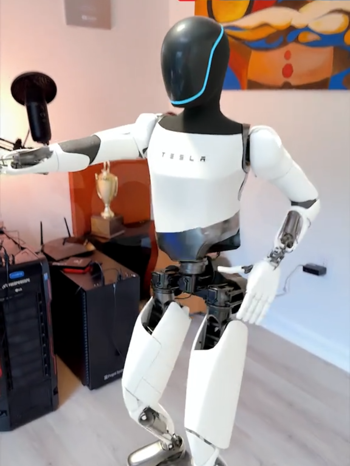 TESLA Robot Dancing MACARENA Dance Mocap Test | NOT Real | Simulon Realistic Animation Render #simulon #animation #robot #mocap #reelsfb #artist #robotdance #dance #render #scifi #films